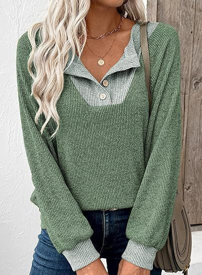 Damen Pullover Lässig Modischer Kragen Norvielle