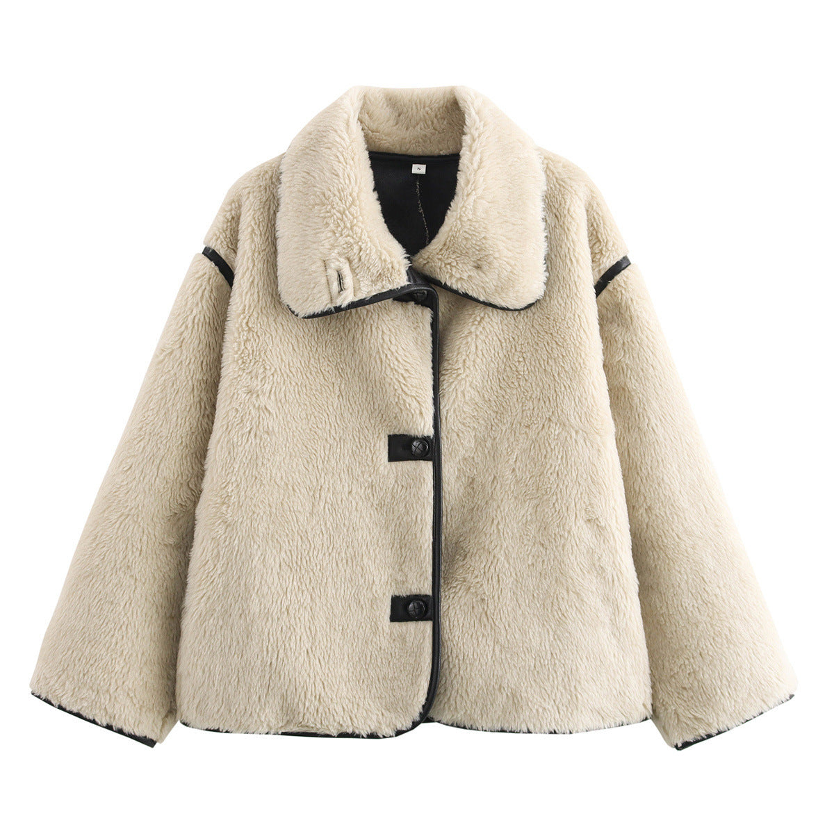 Damen Teddyjacke Kuschelig Norvielle