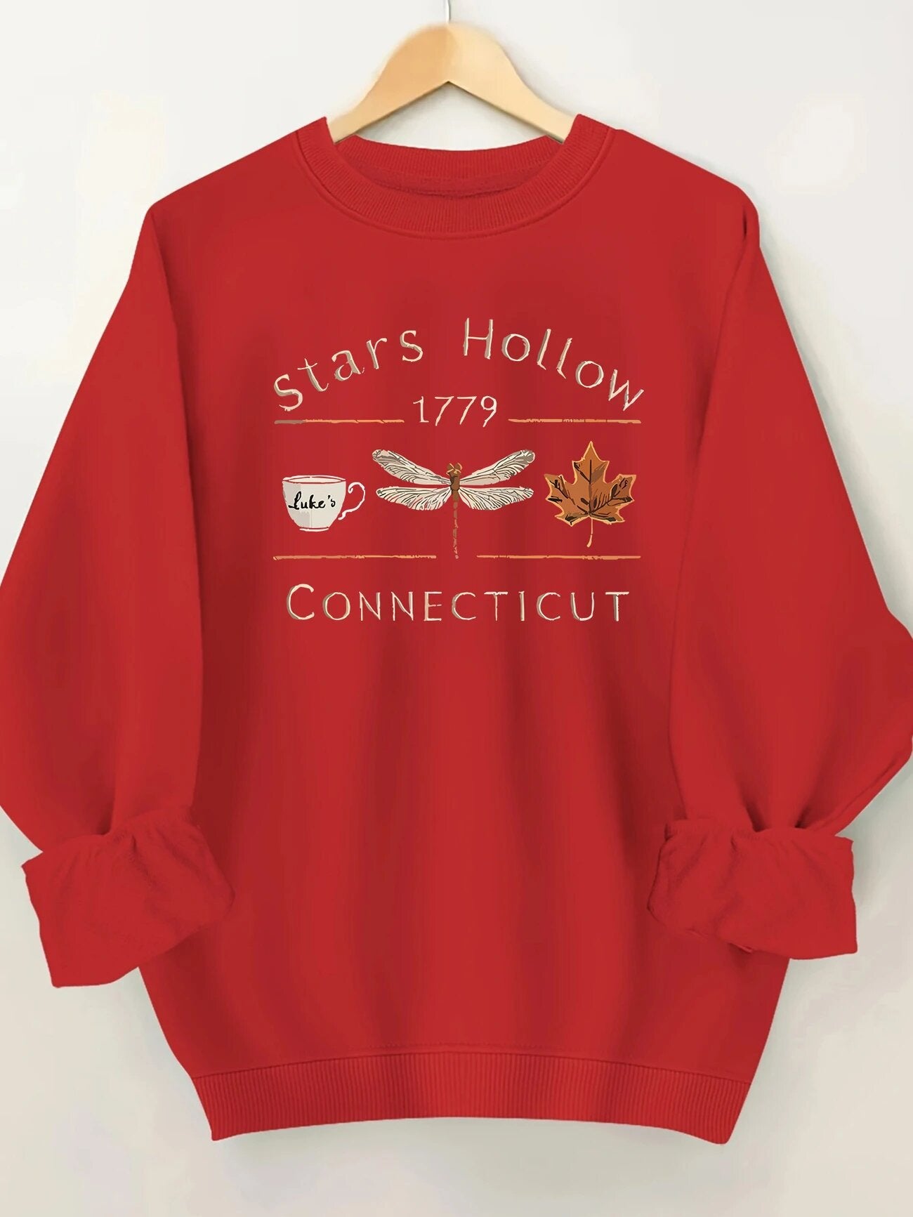 Damen Sweatshirt Stars Hollow Motiv Norvielle