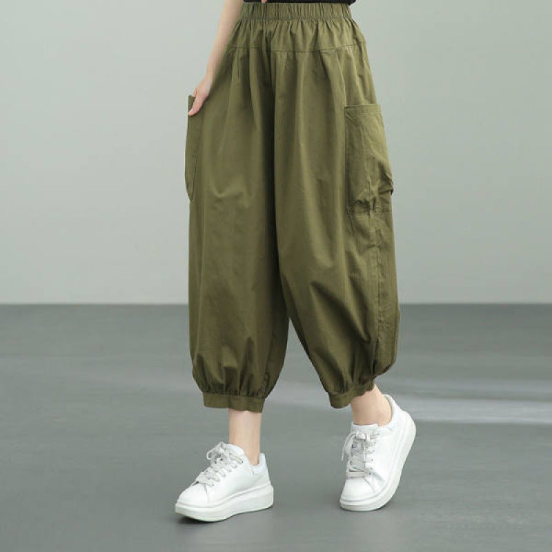 Damen Cargo-Hose Lockere Norvielle