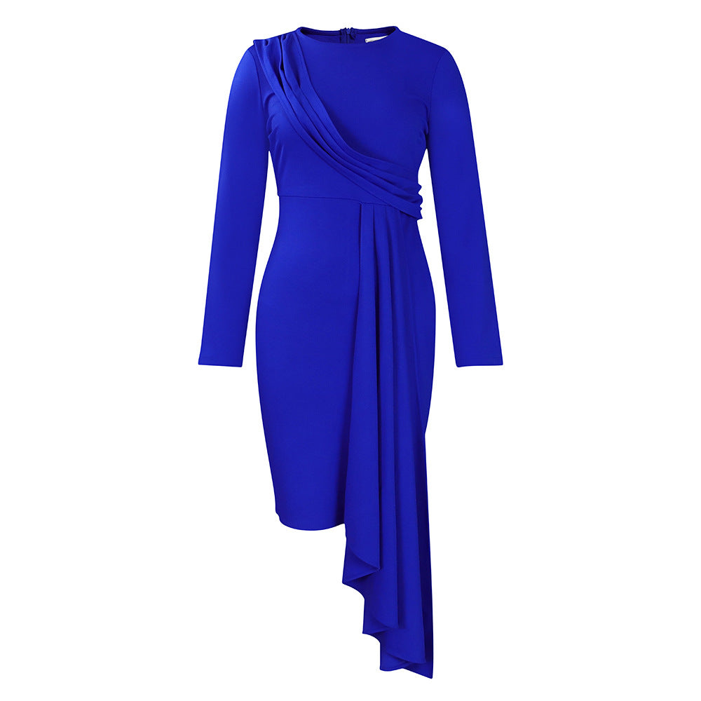 Damen Abendkleid Drapiert Norvielle