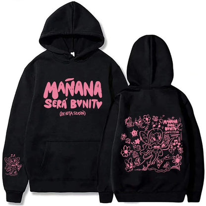 Damen Hoodie Kreativer Druck Kängurutasche