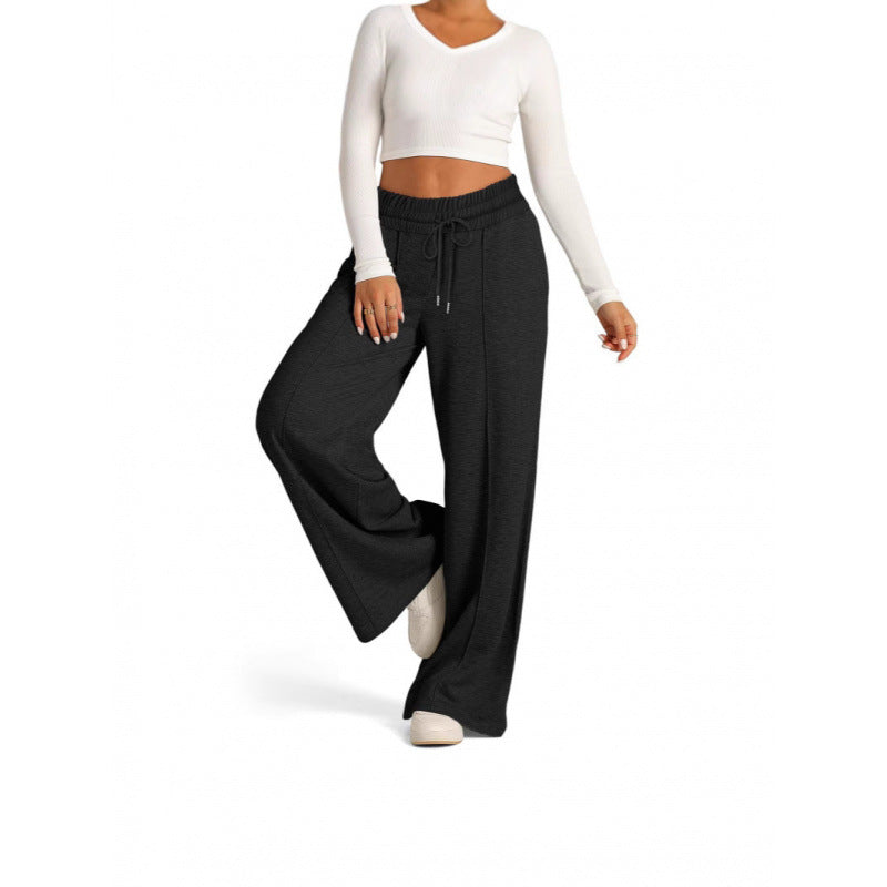 Damen Jogginghose Elastischer Bund Seitentaschen Norvielle
