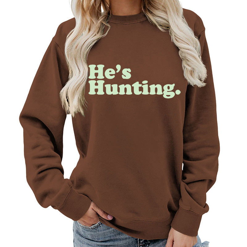 Damen Sweatshirt Lässiger Schnitt Moderner Schriftzug Norvielle