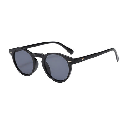 Herren Runde Sonnenbrille Polarisiert UV-Schutz