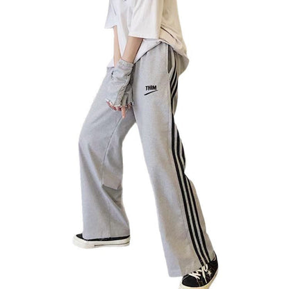 Damen Sport Freizeithose Streifen Norvielle