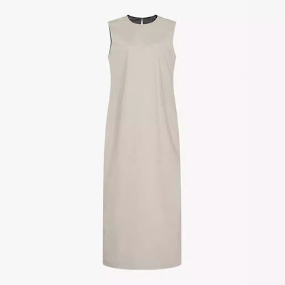Damen Maxikleid Fließend V-Ausschnitt Norvielle