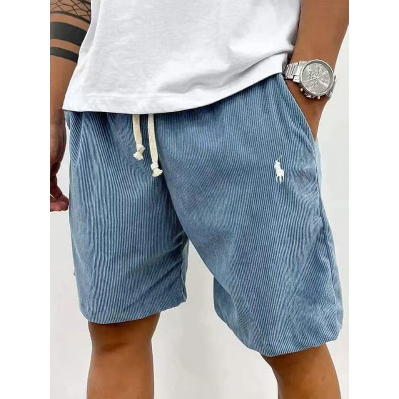 Herren Freizeithose Weiches Baumwoll-Mix Gummizug