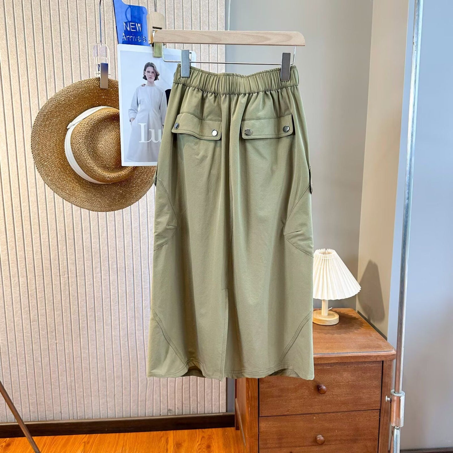 Damen Cargo-Rock Praktische Taschen Norvielle