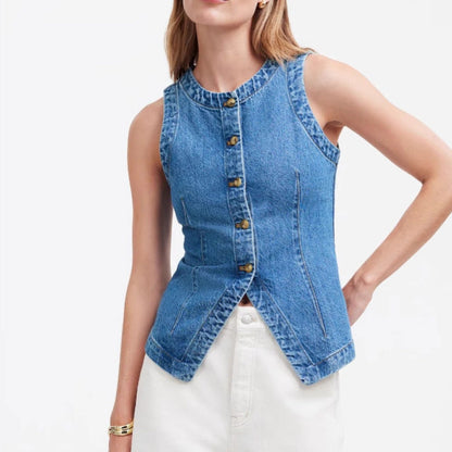 Damen Denimweste Norvielle - Norvielle