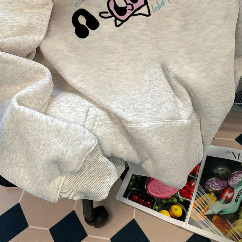 Damen Kapuzenpullover Tierdesign