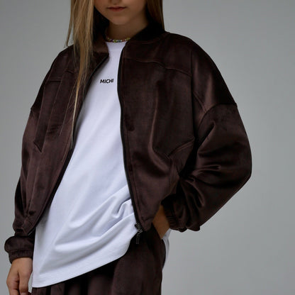 Damen Fleecejacke Sportlich Durchgehender Reißverschluss Lässig