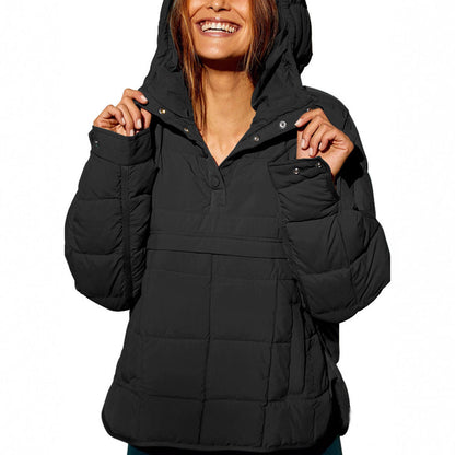 Damen Steppjacke Übergröße mit Kapuze Norvielle - Norvielle