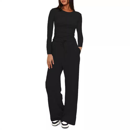 Damen Lounge-Set Langarm Norvielle
