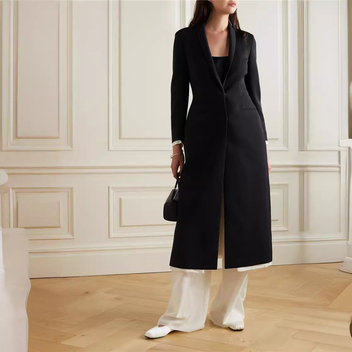 Damen Dufflecoat Elegantes Revers Norvielle