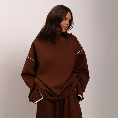 Damen Zwei-in-eins Oversized Kleidungsset