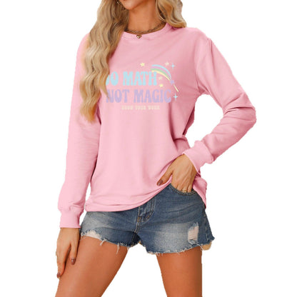 Damen Sweatshirt Mathematik Motiv Norvielle