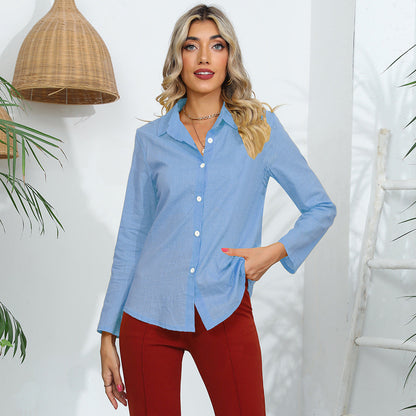 Damen Blusenoberteil Kurzärmelig Elegantes Design Norvielle