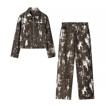 Damen Cargo-Hose Modisch Praktisch Vielfarbig