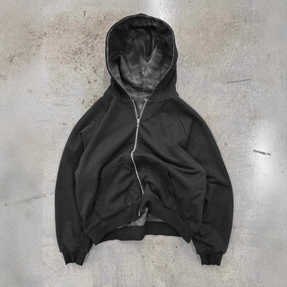 Damen Kapuzenpullover Camouflage Muster Breite Bündchen Norvielle