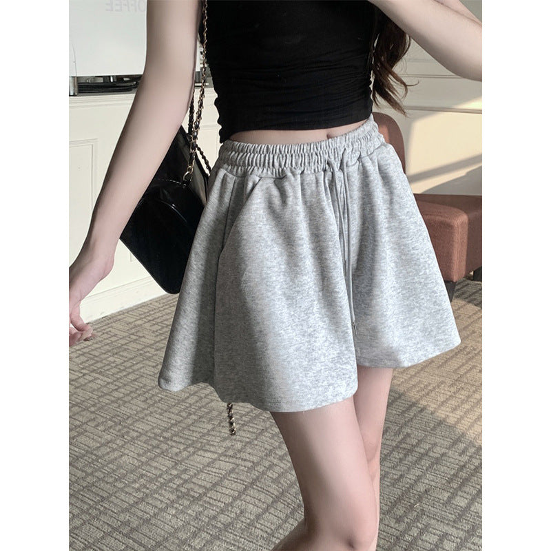 Damen Sweatshorts Elastischer Bund Lässiger Schnitt Bequem