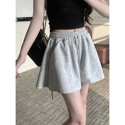 Damen Sweatshorts Elastischer Bund Lässiger Schnitt Bequem
