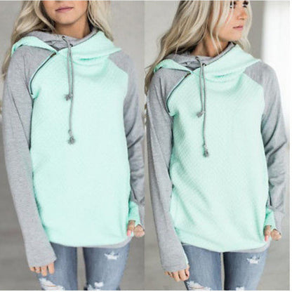 Damen Kapuzenpullover Atmungsaktives Design Lässiger Schnitt