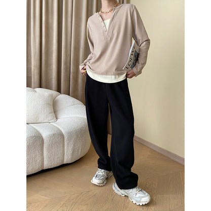 Damen Pullover mit Knöpfen Norvielle