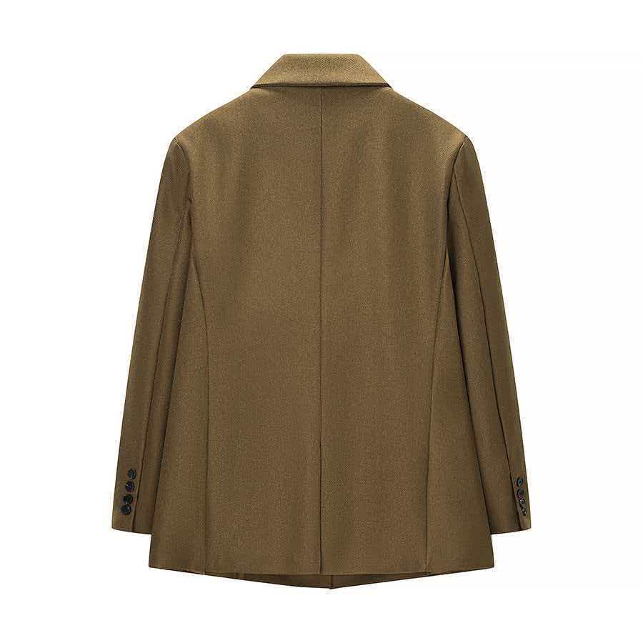 Damen Oversized Blazerjacke Klassisch