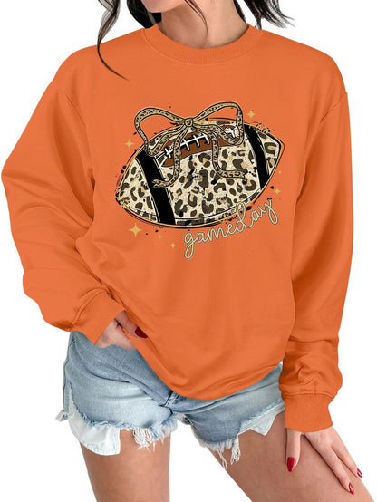 Damen Sweatshirt Sportmotiv Lässig Norvielle