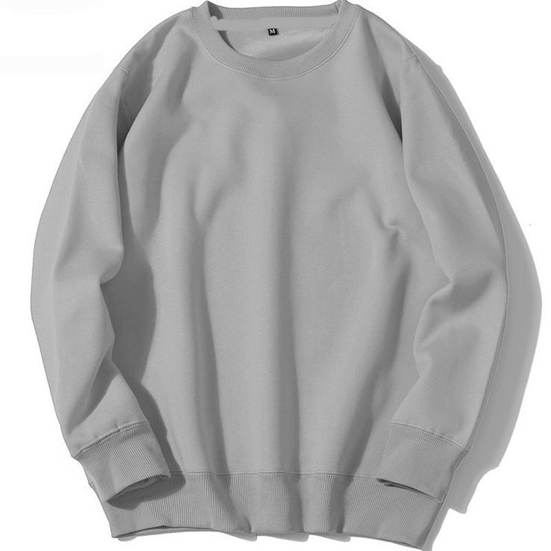 Damen Sweatshirt Baumwollmix Rundhalsausschnitt Lässig Beige