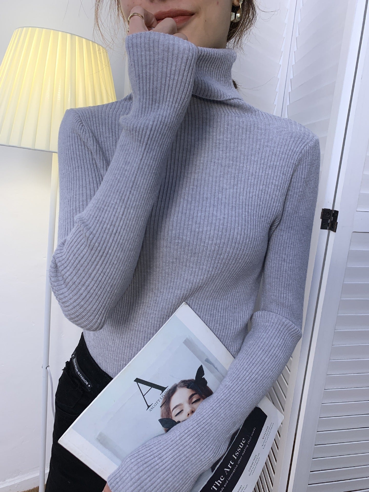 Damen Rollkragenpullover