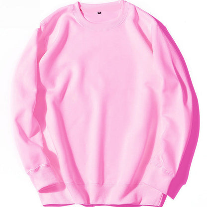 Damen Sweatshirt Baumwollmix Rundhalsausschnitt Lässig Beige