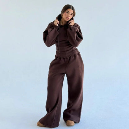 Damen Oversized Hoodie Norvielle Weich