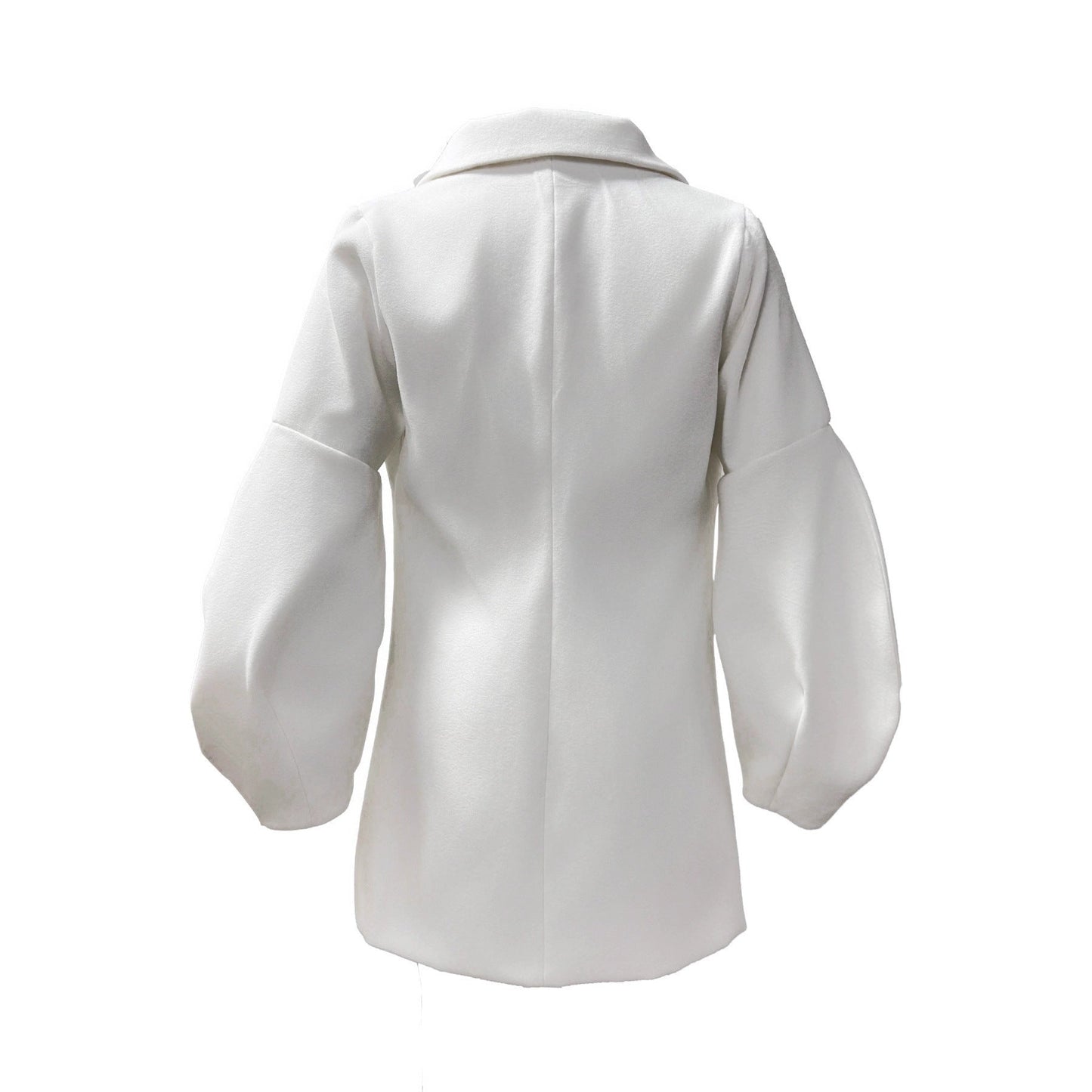 Damen Blazer-Kleid Doppelreihig Voluminöse Ärmel Norvielle