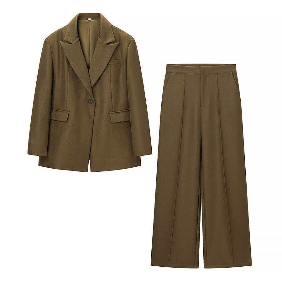 Damen Oversized Blazerjacke Klassisch - Norvielle
