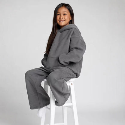 Damen Fleece-Loungewear-Set Entspannt Norvielle - Norvielle