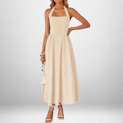 Damen Maxi-Kleid Raffiniertes Trägerdesign Eleganter Schnitt