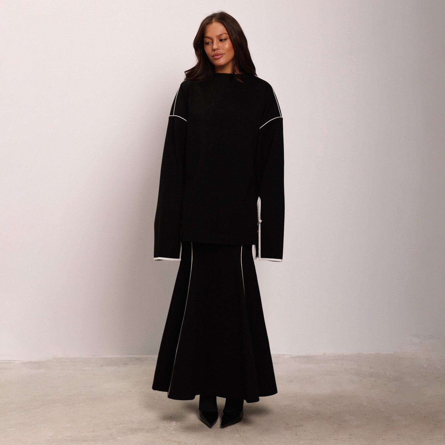 Damen Zwei-in-eins Oversized Kleidungsset