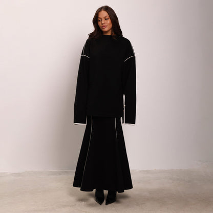 Damen Zwei-in-eins Oversized Kleidungsset