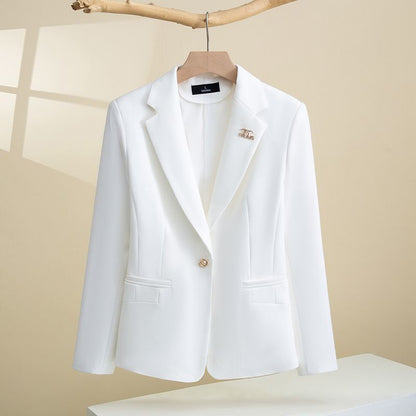 Damen Blazer Strukturiertes Design Schlank Norvielle