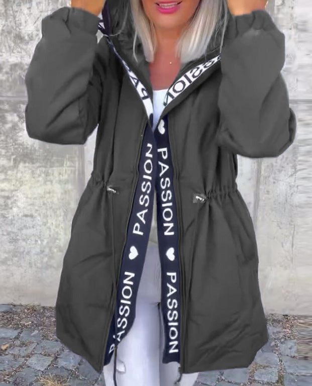 Damen Utility-Jacke Bindegurt Norvielle