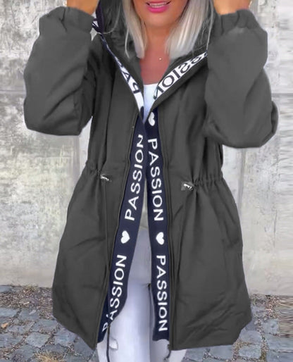 Damen Utility-Jacke Bindegurt Norvielle