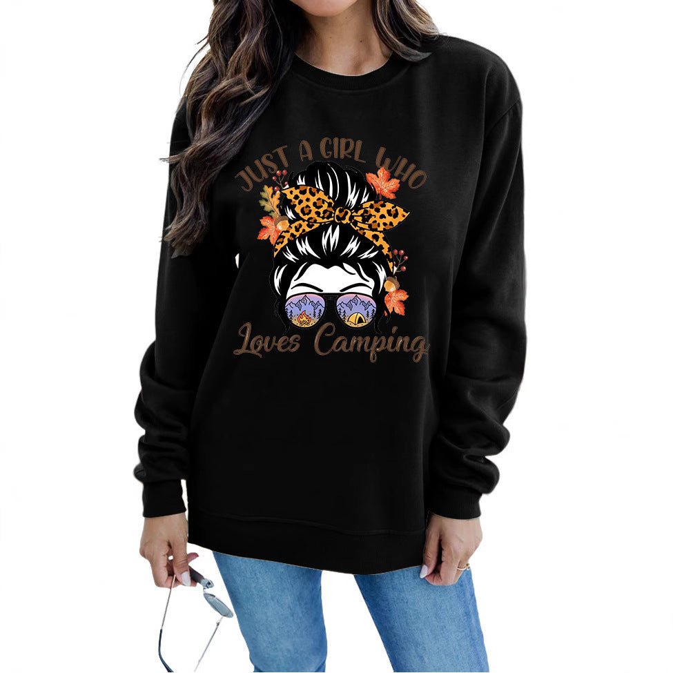 Damen Sweatshirt Campingmotiv Norvielle - Norvielle