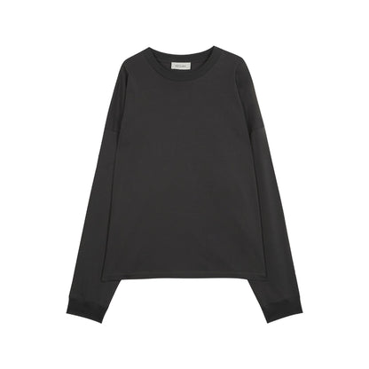 Damen Langarmshirt Minimalistisch Norvielle