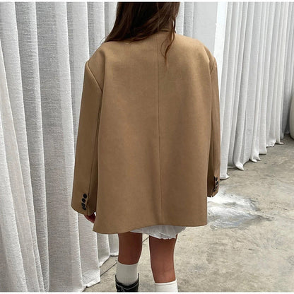 Damen Oversized Blazer Norvielle Großformat