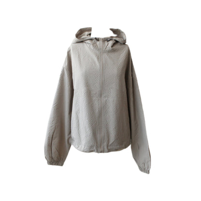 Damen Übergangsjacke Leicht Kordelzug Norvielle