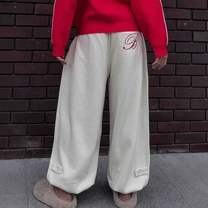 Damen Freizeithose Weites Bein Norvielle