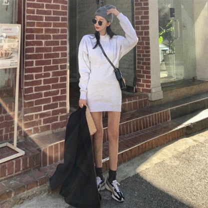 Damen Hoodie-Kleid Lässig Norvielle - Norvielle