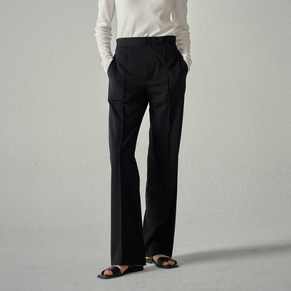Damen Stoffhose Elegant Fließend Norvielle